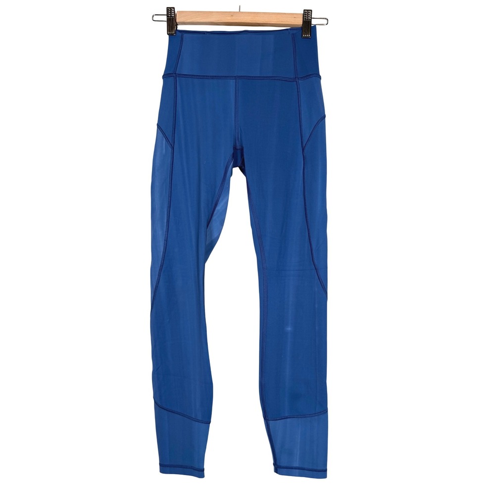 Lululemon‎ Align High Rise Leggings Blue Size 4 Athletic Pants 26 inch Yoga